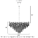 DOREZA 60CM PENDANT LIGHT Line Drawing.webp