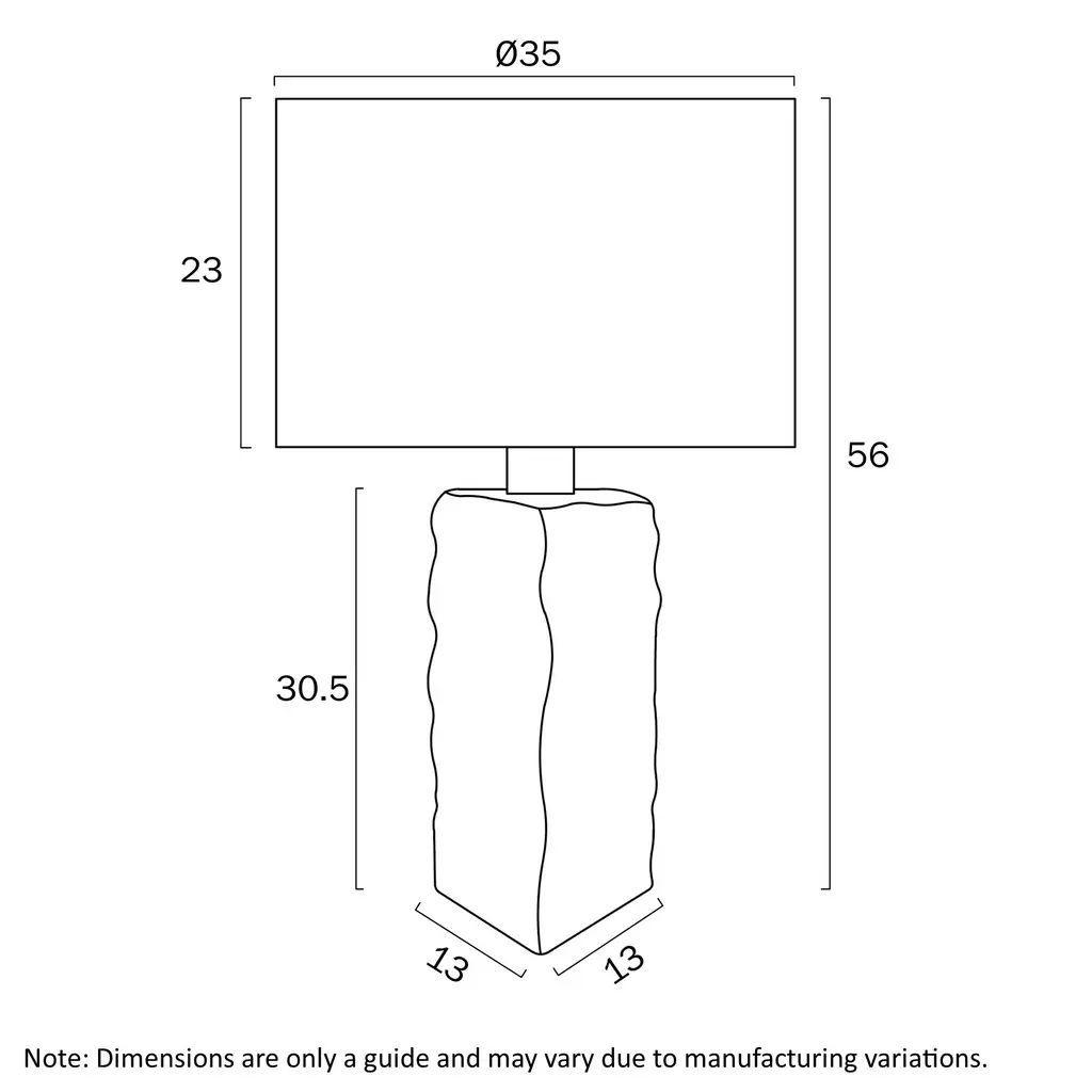 CELSUS TABLE LAMP LARGE Line Drawing.webp