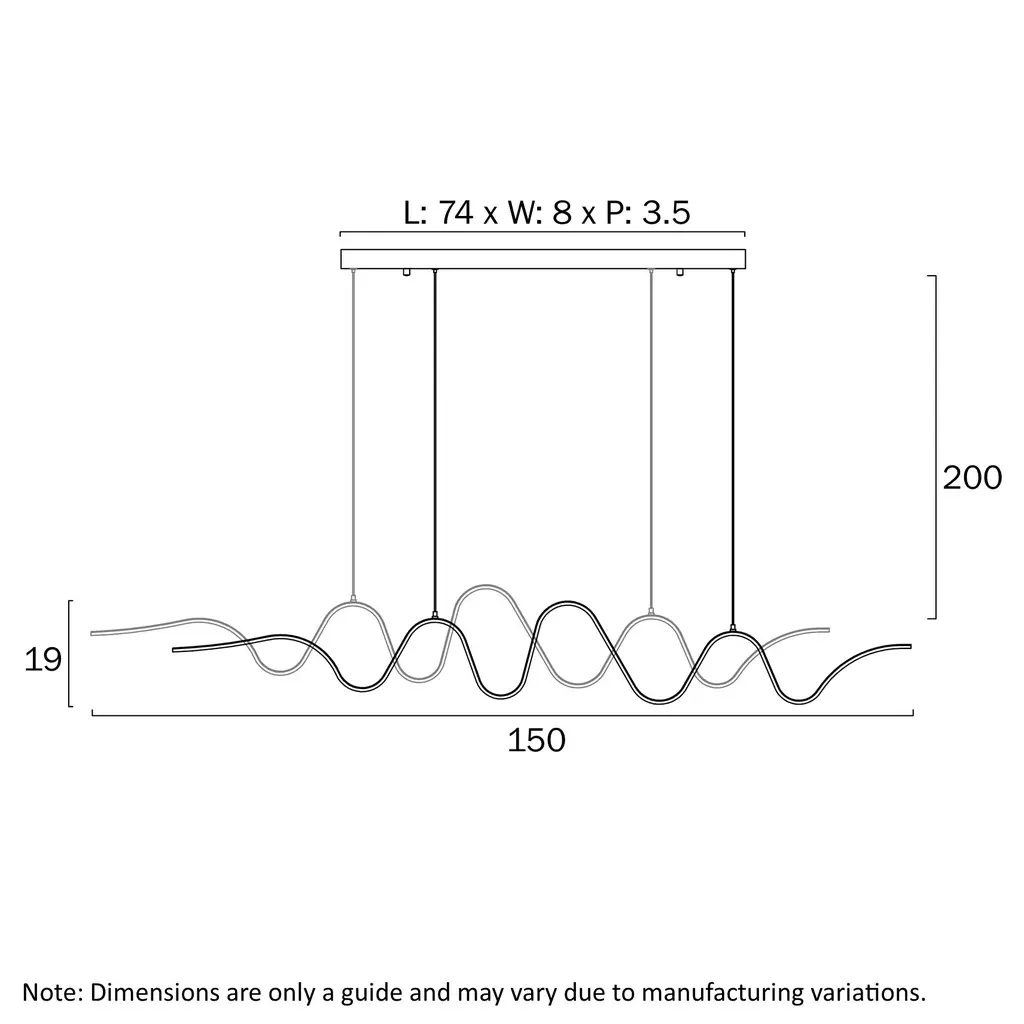 OSELIA LINEAR PENDANT LIGHT Line Drawing.webp