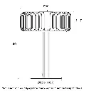 BRIZO TOUCH TABLE LAMP Line Drawing.webp