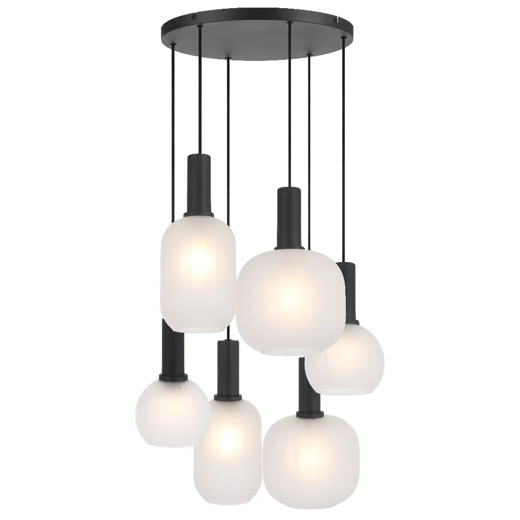 AOSTA 6 LIGHT PENDANT