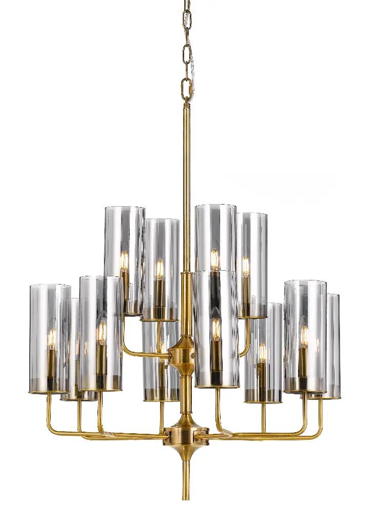 DECARO 12 LIGHT PENDANT