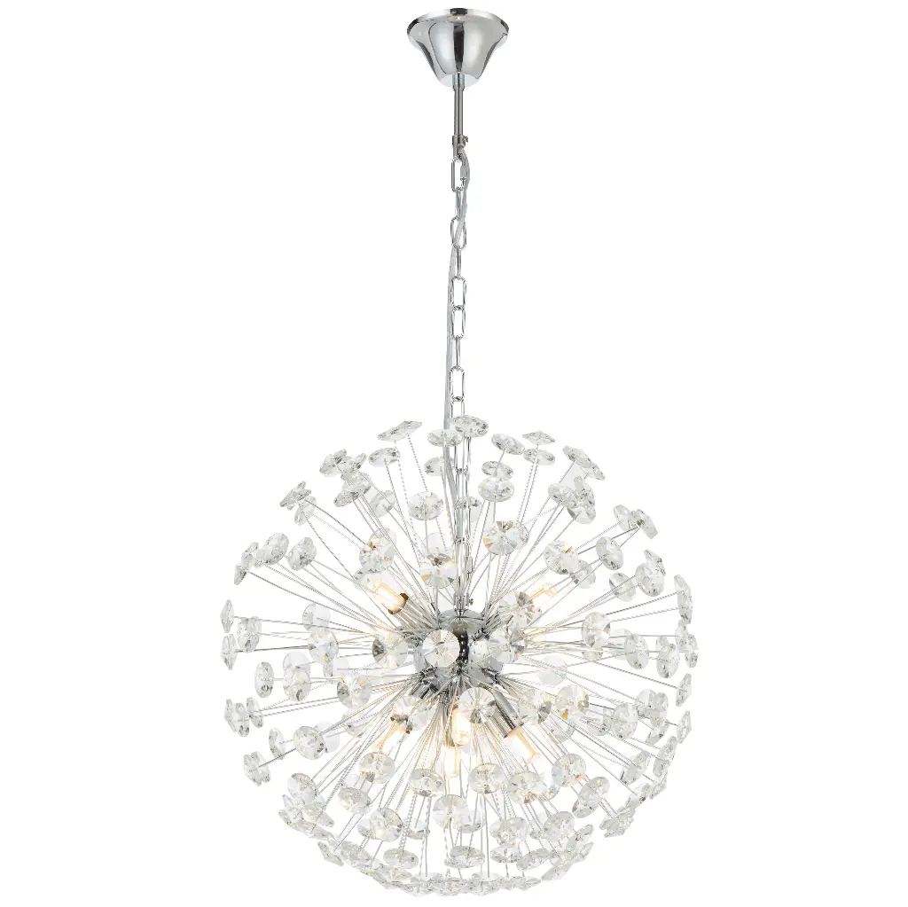 LERIDA 8 LIGHT ROUND PENDANT