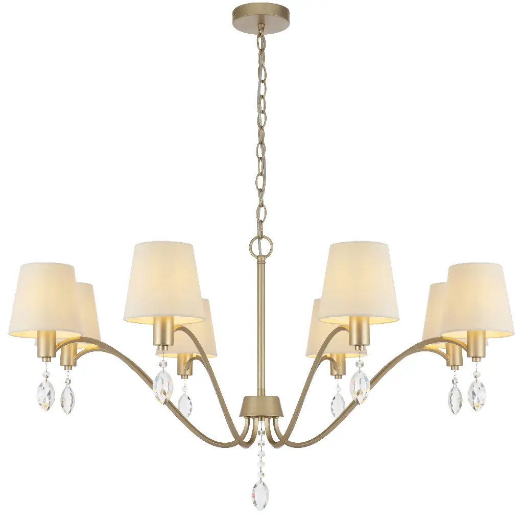 MALVERN 8 LIGHT PENDANT