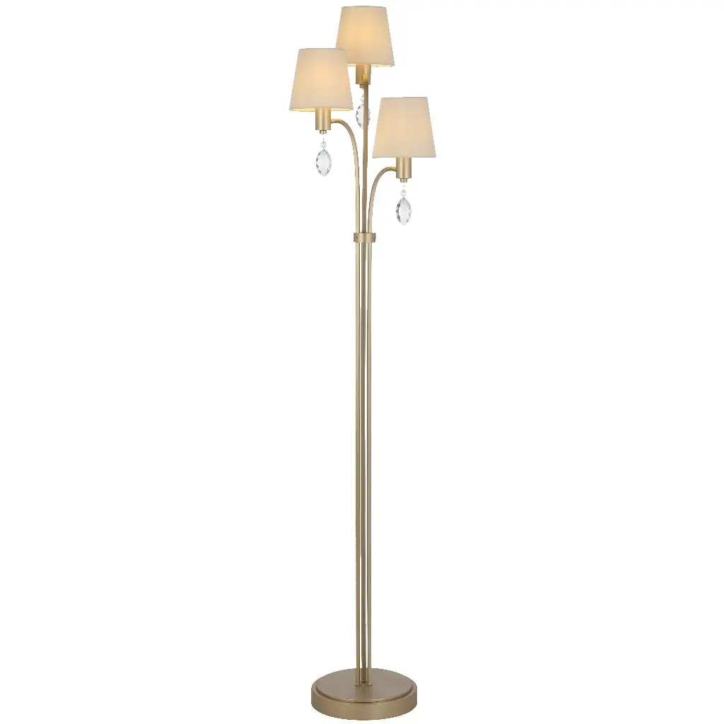 MALVERN 3 LIGHT FLOOR LAMP