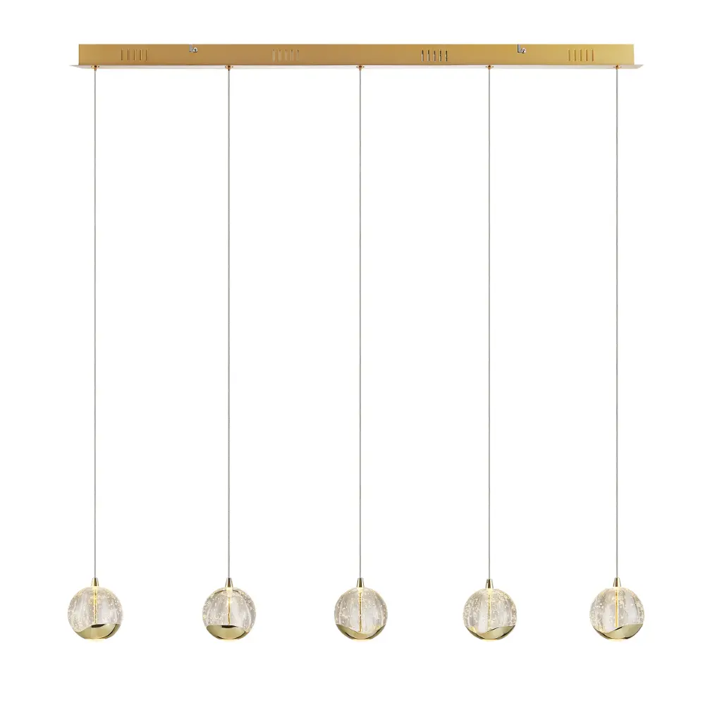 SEGOVIA 5 LIGHT BAR PENDANT