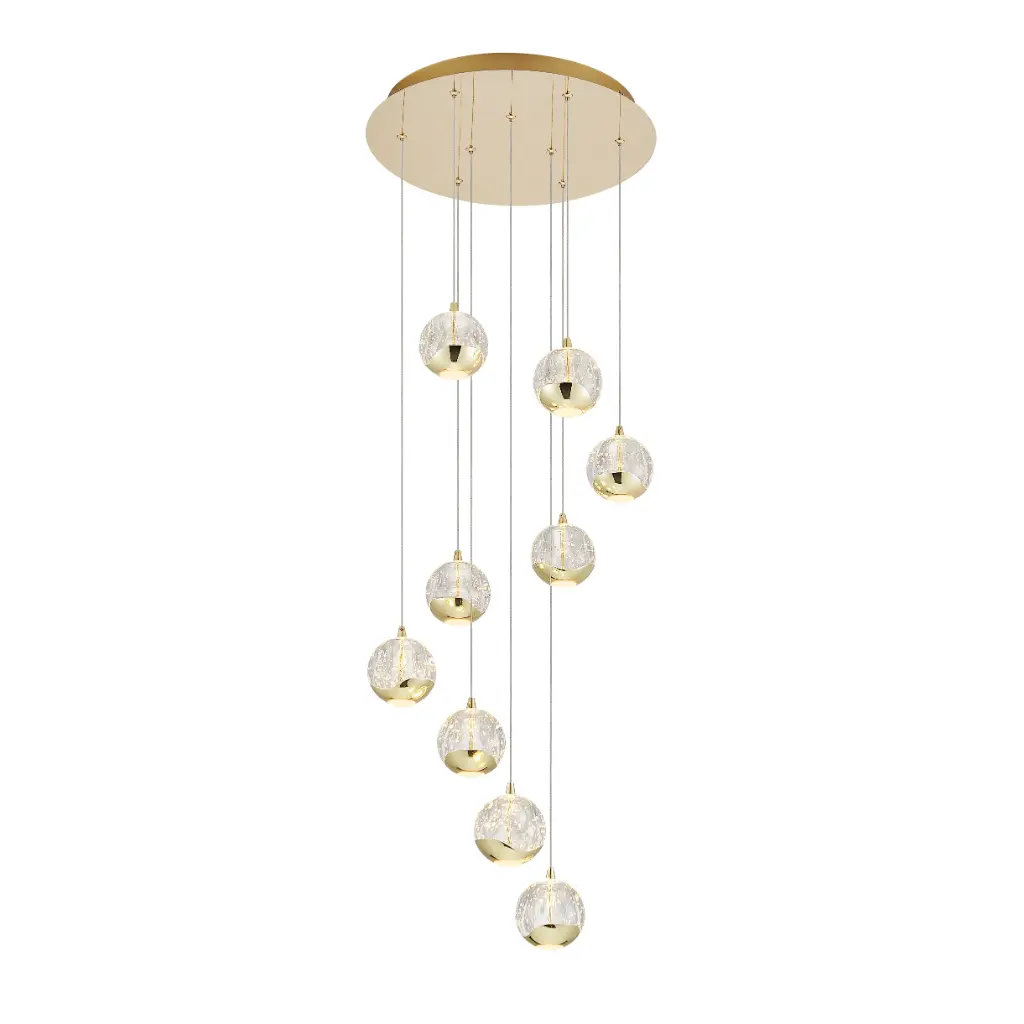 SEGOVIA 9 LIGHT PENDANT