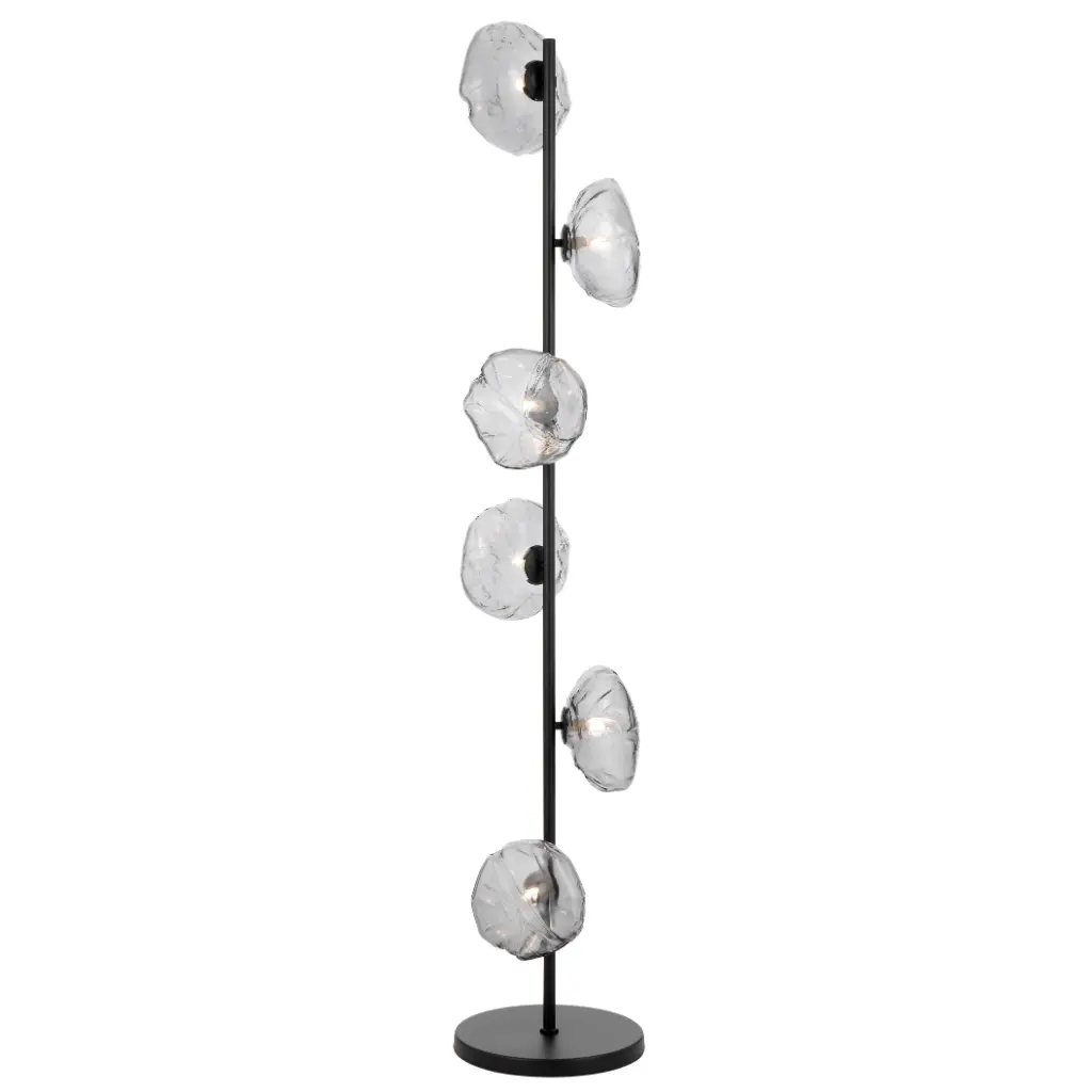 ZECCA 6 LIGHT FLOOR LAMP