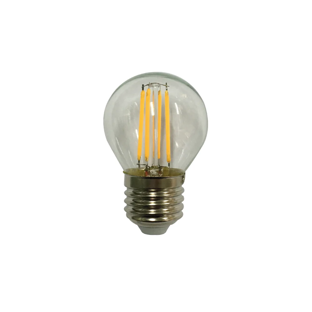 FANCY ROUND E27 5000K CLEAR 4W LED GLOBE