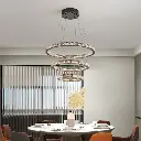 ANILLO 3 TIER BLACK PENDANT