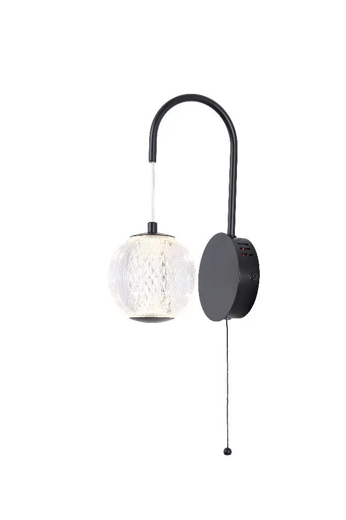LAMIEATAN WALL LIGHT - BLACK