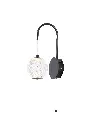 LAMIEATAN WALL LIGHT - BLACK