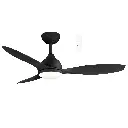 ELITE DC BLACK 48″ SMART CEILING FAN + LED LIGHT
