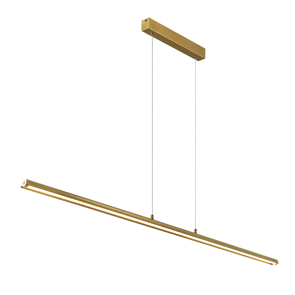 SUMNER BRASS LINEAR PENDANT
