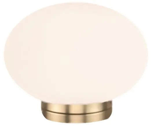 ORB 150 BRASS WALL LIGHT