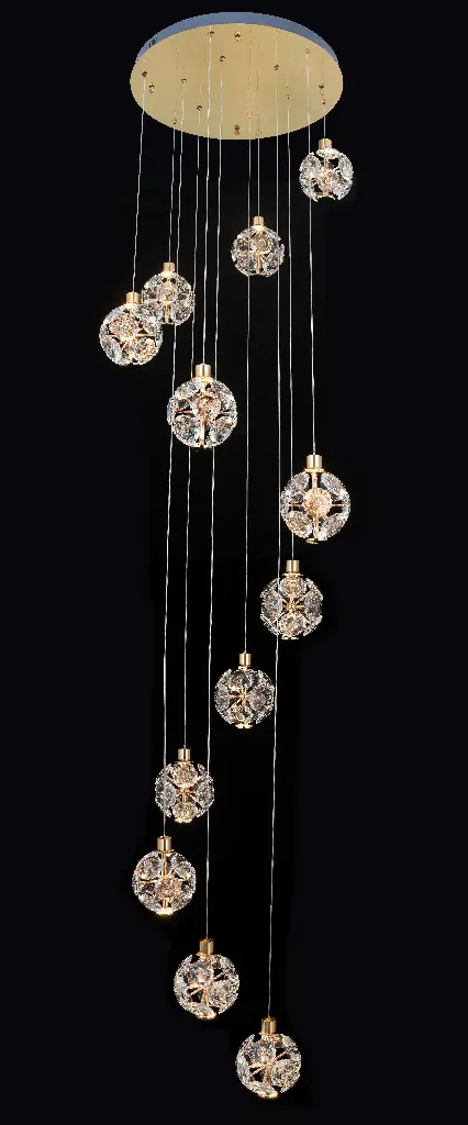 ADRIANA 12 LIGHT PENDANT
