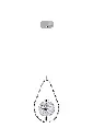 MARGOT 1 CHROME PENDANT