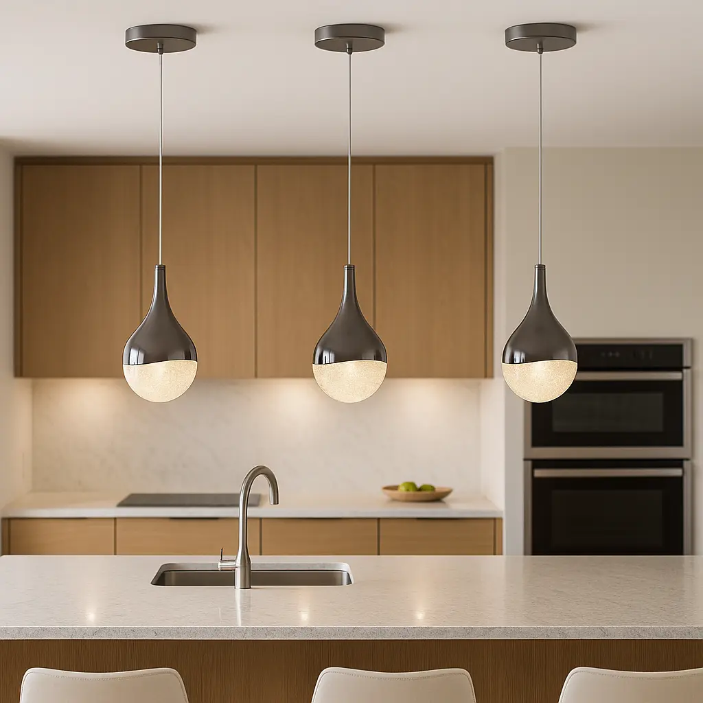 GIIN GUNMETAL 1 PENDANT