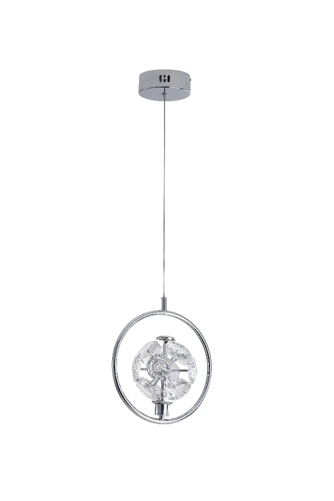 JOLIE CHROME 1 LIGHT PENDANT