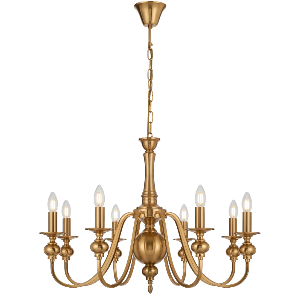 SIEDEL 8 LIGHT PENDANT