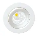 DOME 90MM WHITE LED GIMBLE