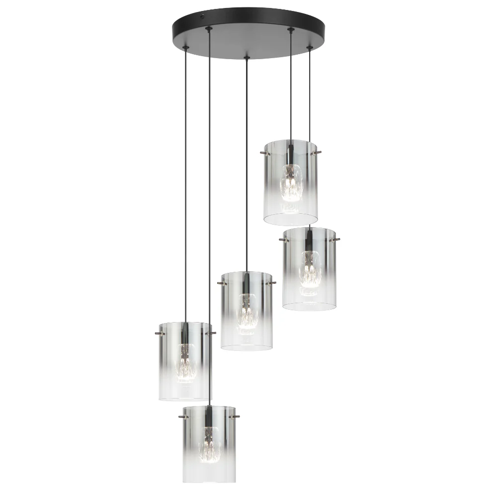 CREVIL 5 LIGHT PENDANT