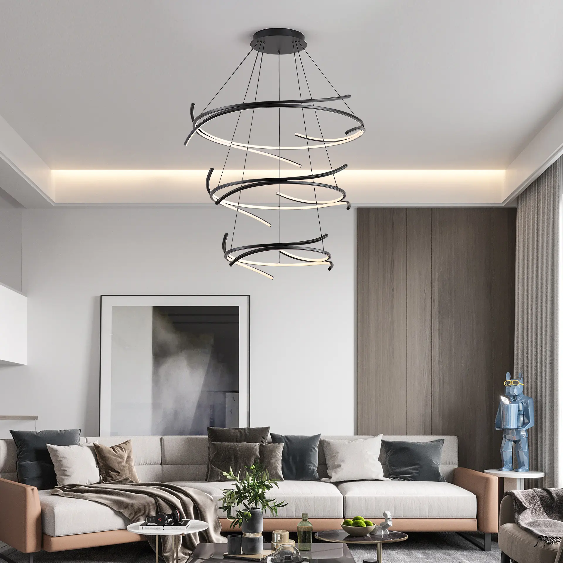 SKYLA 3 TIER PENDANT