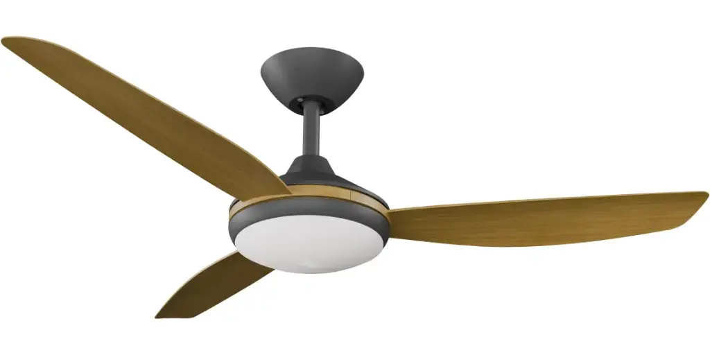 Calibo Condor 48" DC Smart Ceiling Fan with LED Light and Remote Control | Teak