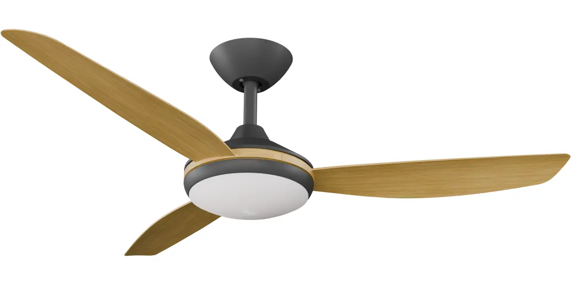 Calibo Condor 48" DC Smart Ceiling Fan with LED Light and Remote Control | Bamboo