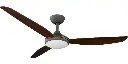 Calibo Condor 56" DC Smart Ceiling Fan with LED Light and Remote Control | Koa