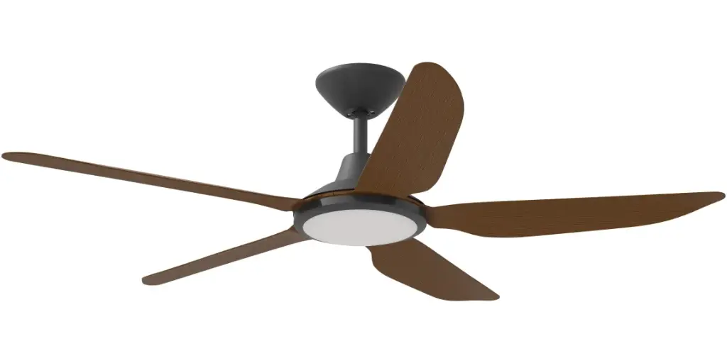 Calibo Storm 48" (1220mm) 5 Blade 18W Tricolour LED Light Indoor/Outdoor DC Ceiling Fan & Remote | Koa