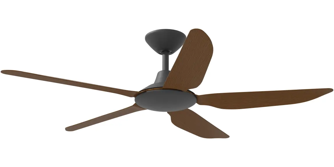 Calibo Storm 52" (1320mm) 5 Blade Indoor/Outdoor DC Ceiling Fan and Remote | Koa