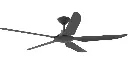 Calibo Storm 56" (1430mm) 5 Blade Indoor/Outdoor DC Ceiling Fan and Remote