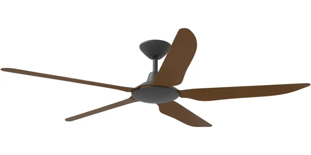 Calibo Storm 56" (1430mm) 5 Blade Indoor/Outdoor DC Ceiling Fan and Remote | Koa