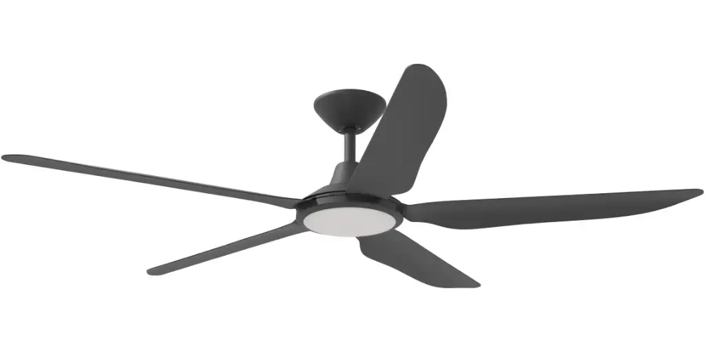 Calibo Storm 56" (1430mm) 5 Blade 18W Tricolour LED Light Indoor/Outdoor DC Ceiling Fan & Remote