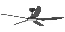 Calibo Storm 56" (1430mm) 5 Blade 18W Tricolour LED Light Indoor/Outdoor DC Ceiling Fan & Remote