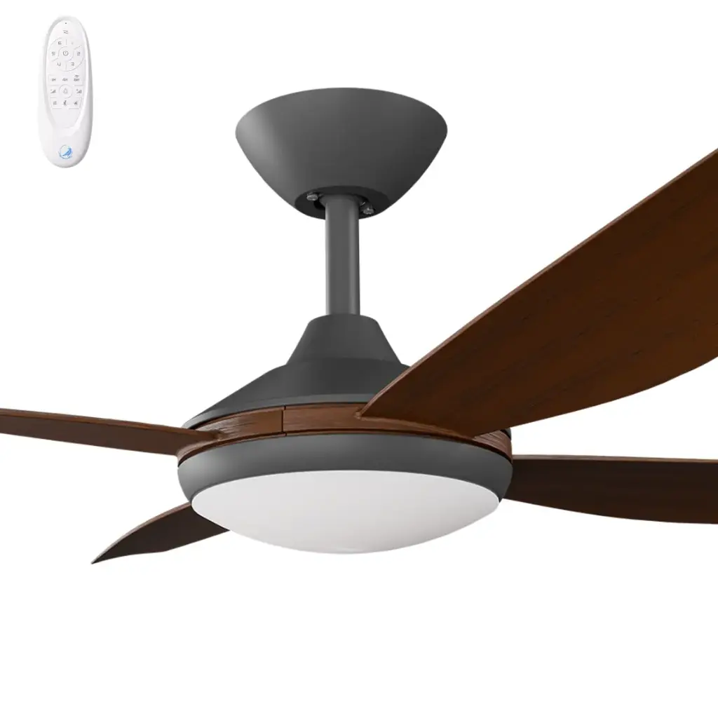 Calibo Vanga 48" DC Smart Ceiling Fan with LED Light and Remote Control | Koa