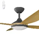 Calibo Vanga 52" DC Smart Ceiling Fan with LED Light and Remote Control | Bamboo