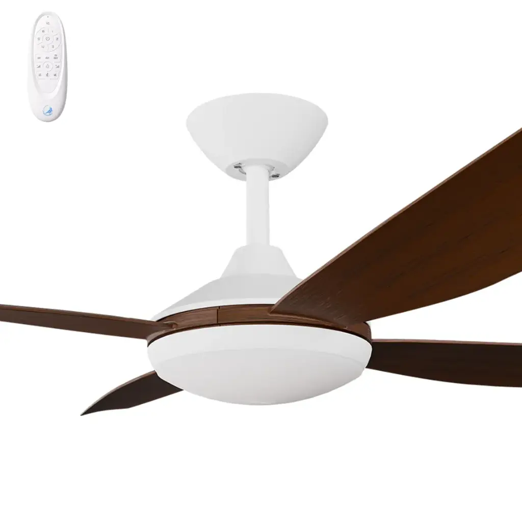 Calibo Vanga 52" DC Smart Ceiling Fan with LED Light and Remote Control | Koa