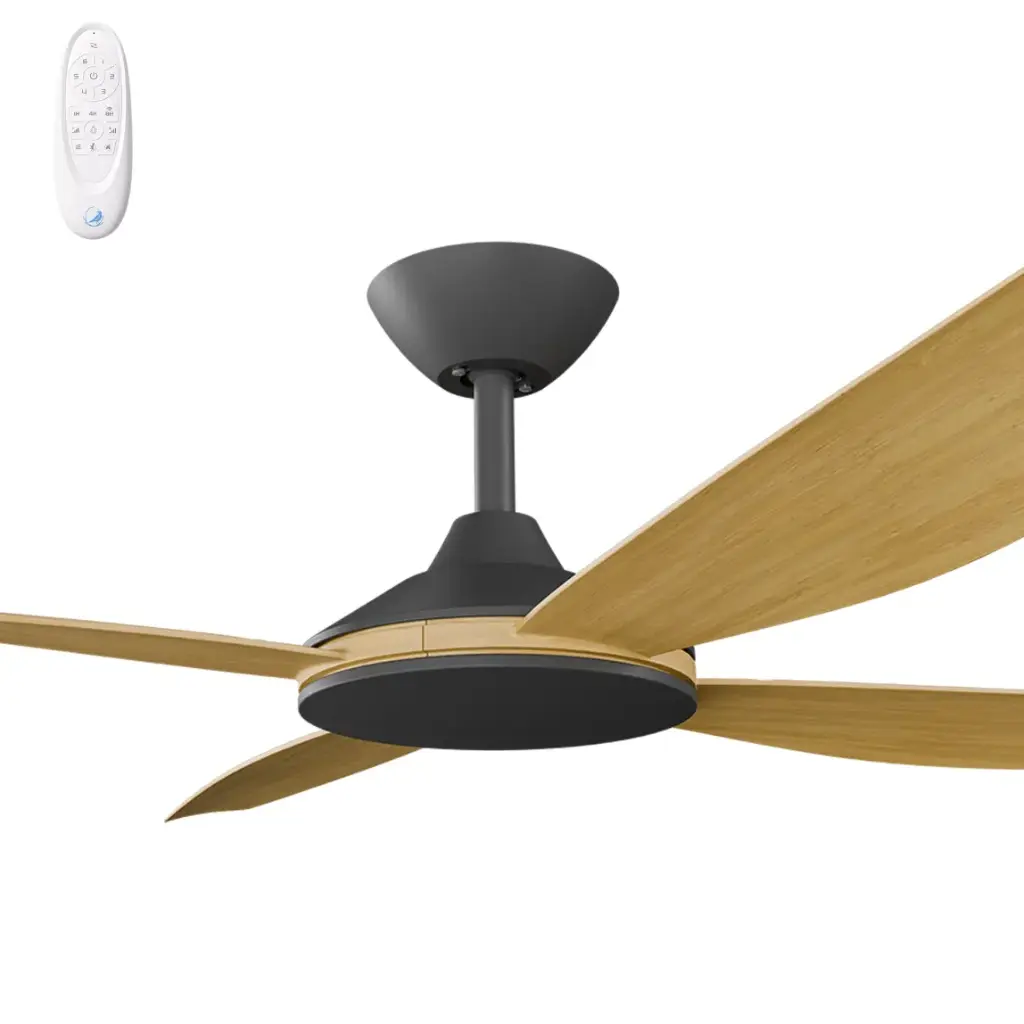 Calibo Vanga 56" DC Smart Ceiling Fan with Remote Control | Bamboo