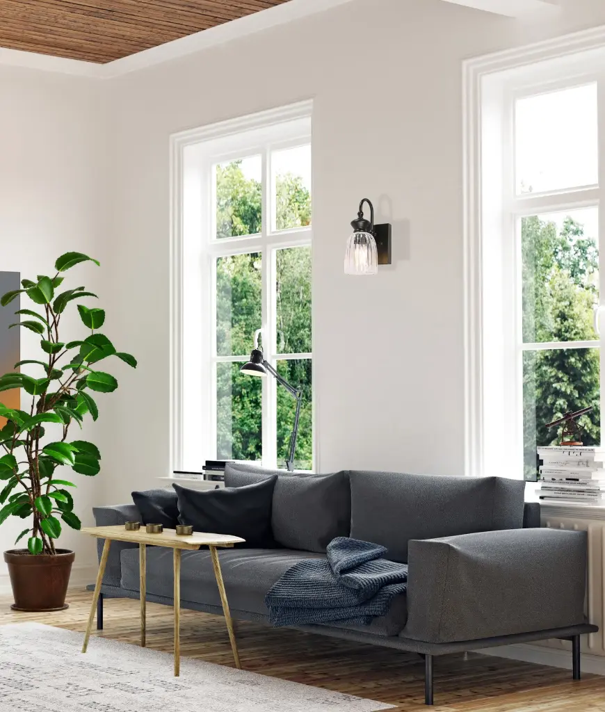 SINO SINGLE SHADE WALL LIGHT