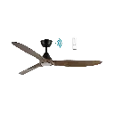 SEAFORTH DC 52″ SMART CEILING FAN WITH WIFI REMOTE CONTROL + LED LIGHT | TEAK