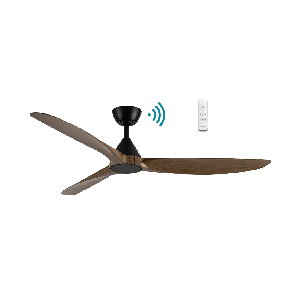 SEAFORTH DC 52″ SMART CEILING FAN WITH WIFI REMOTE CONTROL | TEAK