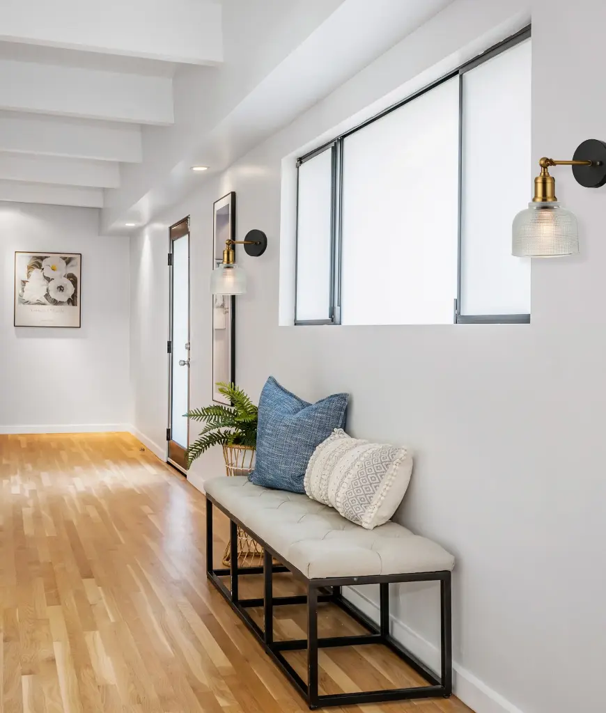 BELL DOME GLASS WALL LIGHT