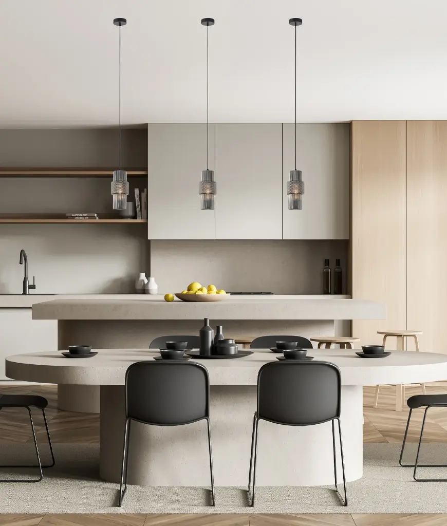 HUECA DOUBLE CYLINDER 1 PENDANT LIGHT