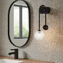 FELTON ARM WALL LIGHT BLACK