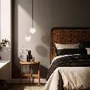 GASTON 2 LIGHT PENDANT ANTIQUE GOLD