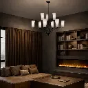 BREVAN 9 LIGHT PENDANT