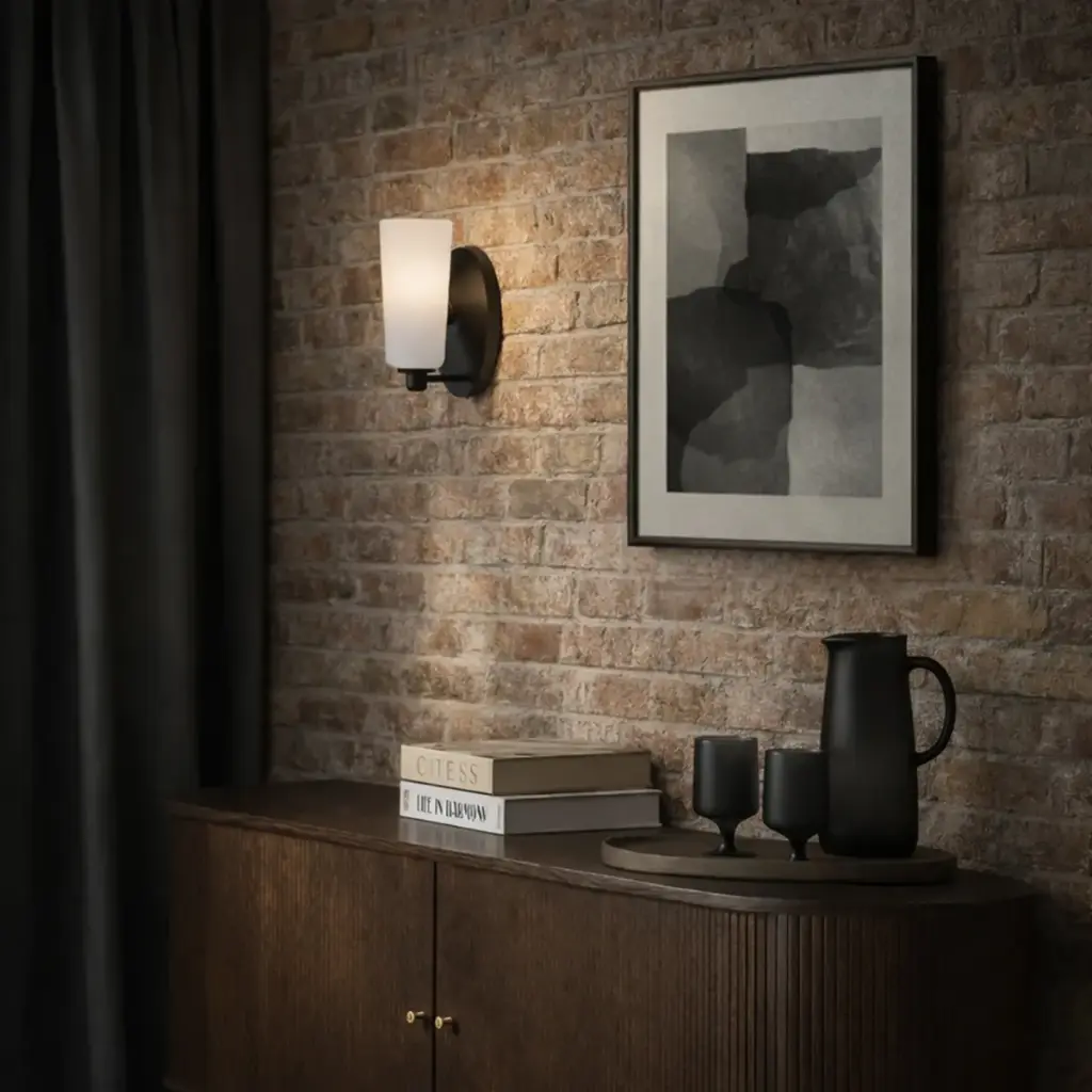 BREVAN 1 LIGHT WALL BRACKET