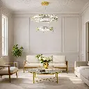 ERIKA 2 TIER PENDANT LIGHT